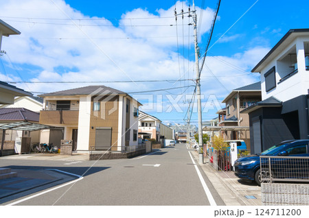 【大阪府】3月・閑静な住宅地 124711200