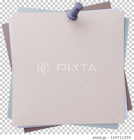 3D background material_thumbtack_paper 124711359