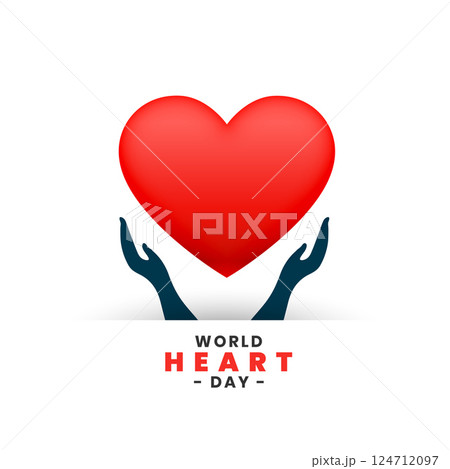 international heart day background for medical support or treatment 124712097