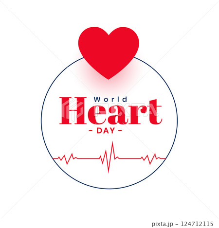elegant world heart day cardiogram background for support and treatment elegant world heart day cardiogram background for support and treatment 124712115