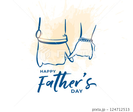 doodle style father's day celebration background for strong and caring dad doodle style father's day celebration background for strong and caring dad 124712513