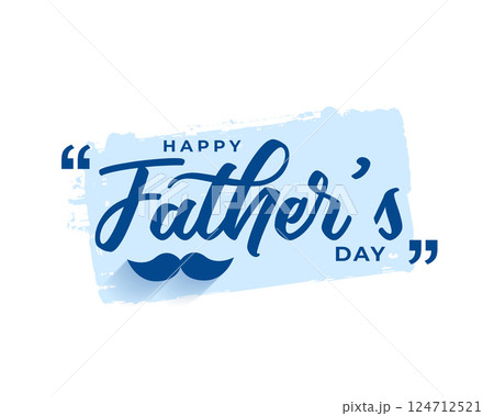 father's day special event background say thank you to family man 124712521