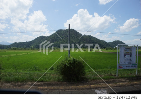 会津鉄道からの車窓風景 門田駅 会津鉄道からの車窓風景 門田駅 124712948
