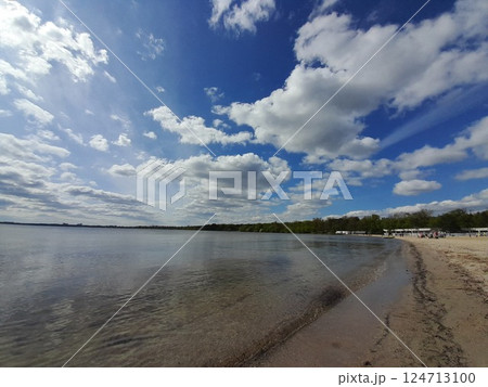 ドイツ　ベルリン　湖 124713100