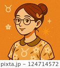 おうし座女子（眼鏡） 124714572