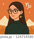 山羊座女子（眼鏡） 124714580