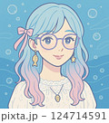 魚座女子（眼鏡） 124714591