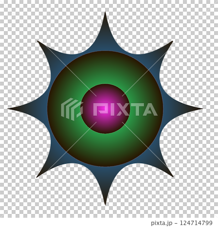 Mysterious logo Mysterious logo 124714799