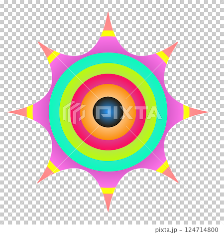 Mysterious logo Mysterious logo 124714800