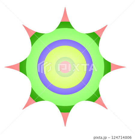 不思議なロゴ 124714806