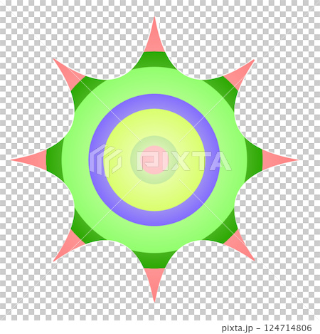 不思議なロゴ 124714806