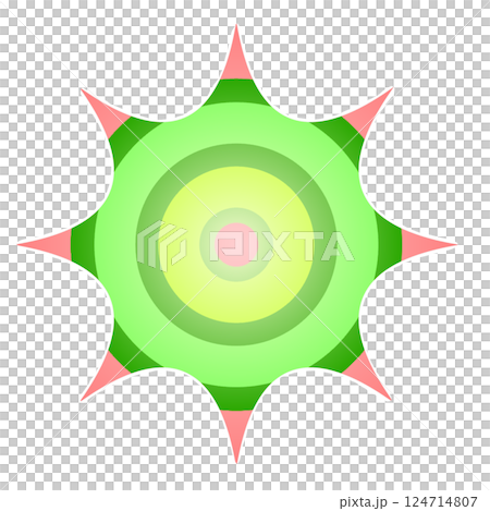 不思議なロゴ 124714807