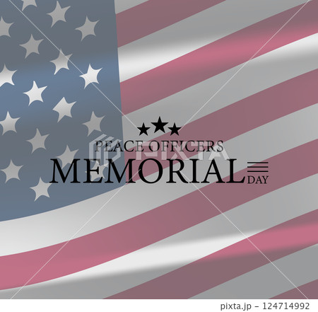 Commemorating Courage Peace Officers Memorial Day in America Commemorating Courage Peace Officers Memorial Day in America 124714992
