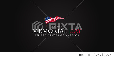 Never Forgotten Peace Officers Memorial Day in America 124714997