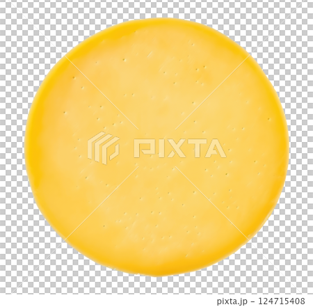 Round Hard Cheese 124715408