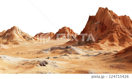 Martian Landscape 124715426