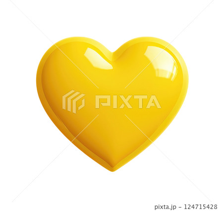 Yellow Heart 124715428