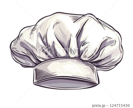 Chef Hat Illustration 124715430