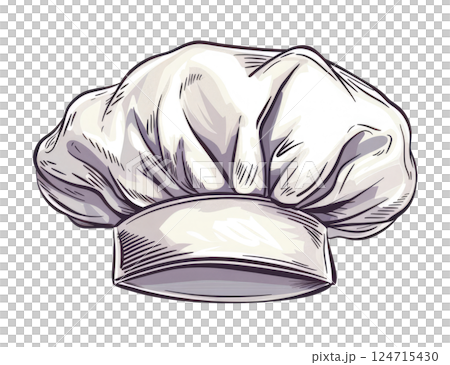 Chef Hat Illustration 124715430