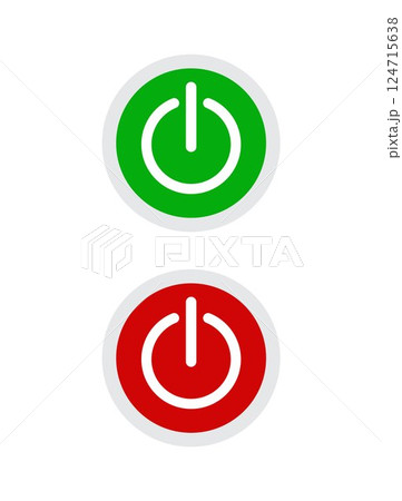 On Off Power Buttons On Off Power Buttons 124715638