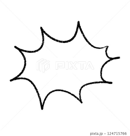 Boom! Comic speech bubble with explosive burst effect. Superhero manga balloon and bomb pop frame. Flat vector illustration isolated on white background. Boom! Comic speech bubble with explosive burst effect. Superhero manga balloon and bomb pop frame. Flat vector illustration isolated on white background. 124715766