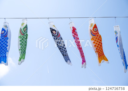 こいのぼり 鯉のぼり 5月5日 こどもの日 行事 5月 イメージ 124716738