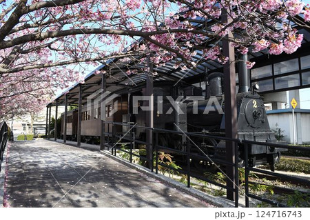 旧紡績鉄道の機関車 旧紡績鉄道の機関車 124716743
