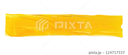 Piece of Yellow Tape 124717337