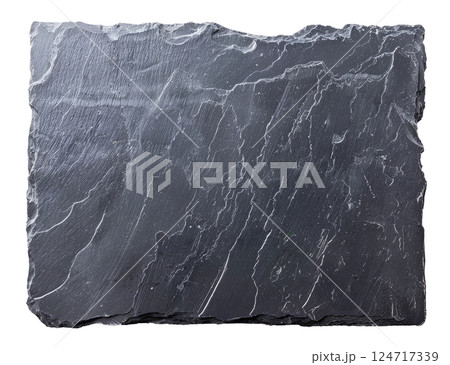 Empty Black Slate 124717339
