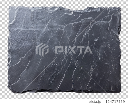 Empty Black Slate 124717339