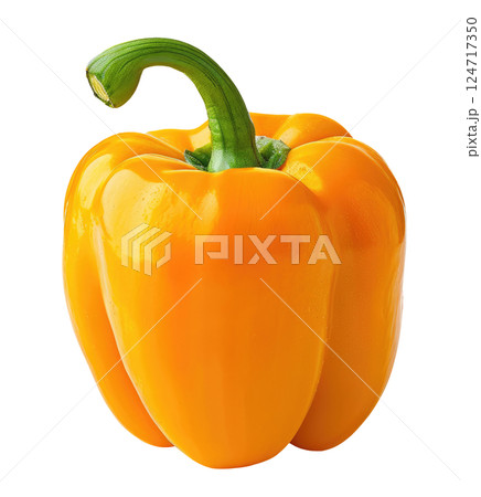 Orange Bell Pepper 124717350