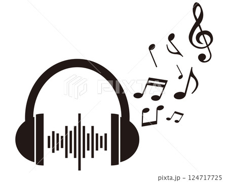 ヘッドフォン 124717725