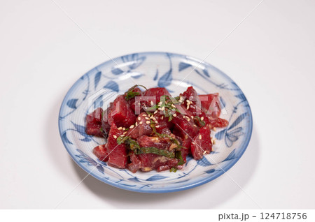 漬けまぐろ 漬けまぐろ 124718756
