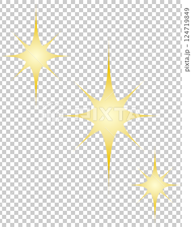 金星圖案插圖，符號。裝飾。 124719849