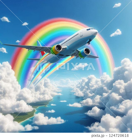 飛行機のアイコン 124720618