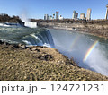 ナイアガラの滝にかかる二重の虹　自然が生み出す奇跡の絶景 124721231