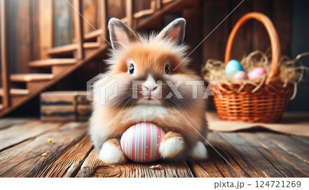 The Easter bunny. 124721269