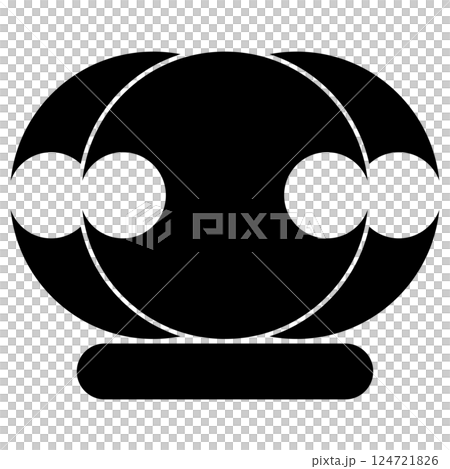 This is the family crest. It is called "three stacked weights and one character". 124721826