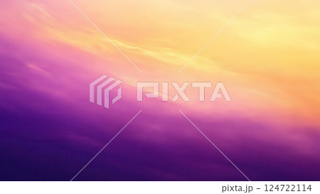 紫とオレンジのグラデーション背景_3 124722114