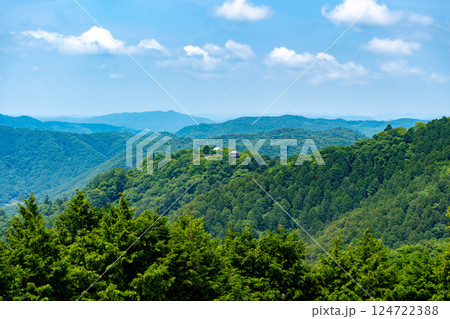 備中松山城展望台 備中松山城展望台 124722388