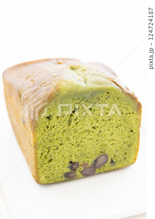 おいしい抹茶味パウンドケーキ おいしい抹茶味パウンドケーキ 124724187
