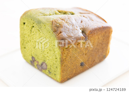 おいしい抹茶味パウンドケーキ 124724189