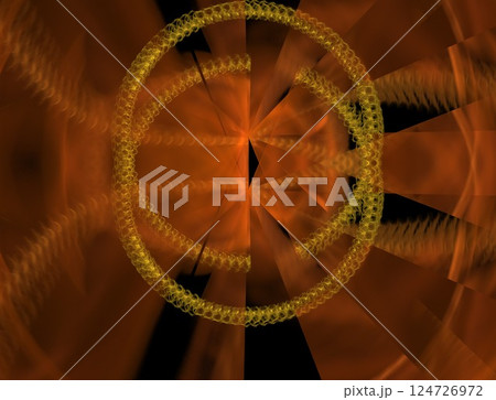 Imaginatory fractal abstract background Image 124726972