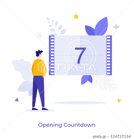 Business Character Concept. Vector Illustration Business Character Concept. Vector Illustration 124727134