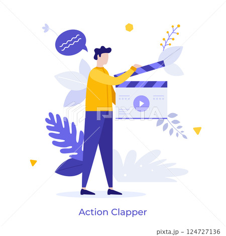 Business Character Concept. Vector Illustration 124727136