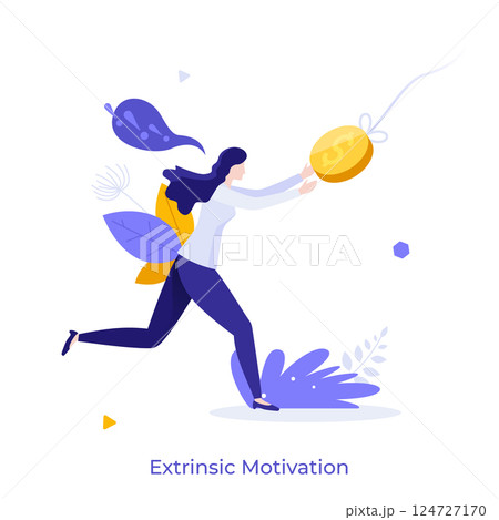 Business Character Concept. Vector Illustration Business Character Concept. Vector Illustration 124727170