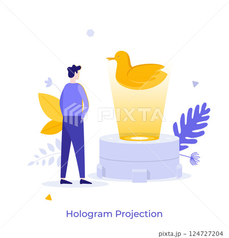 Business Character Concept. Vector Illustration 124727204