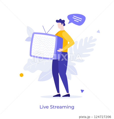 Business Character Concept. Vector Illustration Business Character Concept. Vector Illustration 124727206