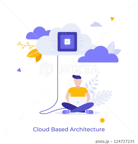 Business Character Concept. Vector Illustration Business Character Concept. Vector Illustration 124727235