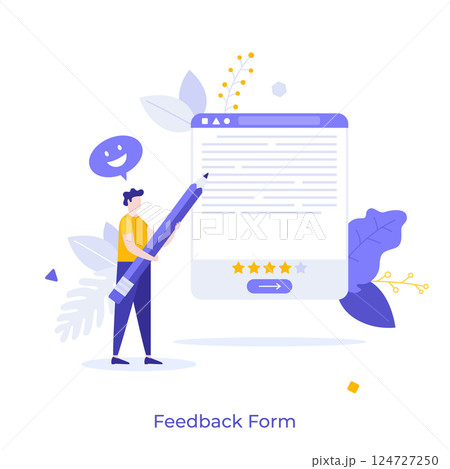 Business Character Concept. Vector Illustration Business Character Concept. Vector Illustration 124727250